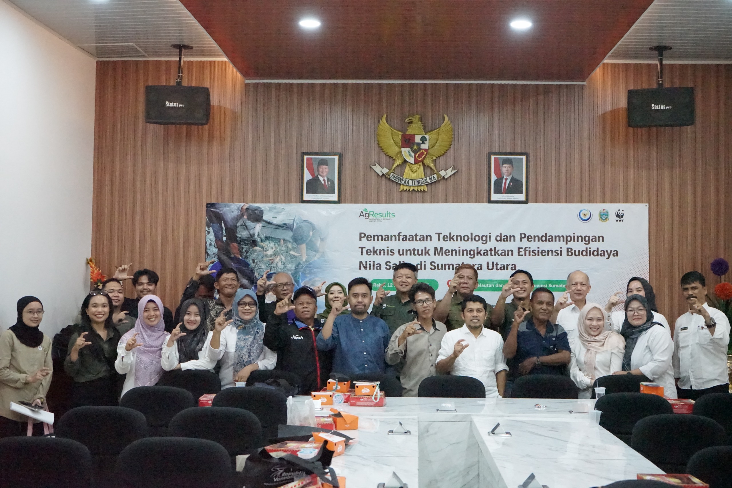 Empowering Small-Scale Aquaculture: Venambak at the AgResults Roadshow 2025 in North Sumatra